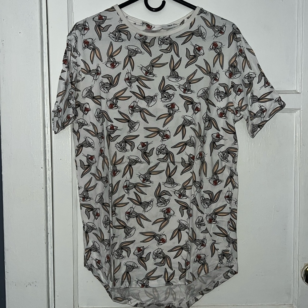 Looney Tunes Buggs Bunny Shirt Pants Pajama Comfort Set Unisex Small